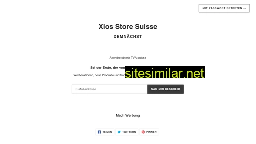 xios-store.ch alternative sites