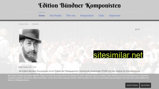 Bündnerkomponisten similar sites