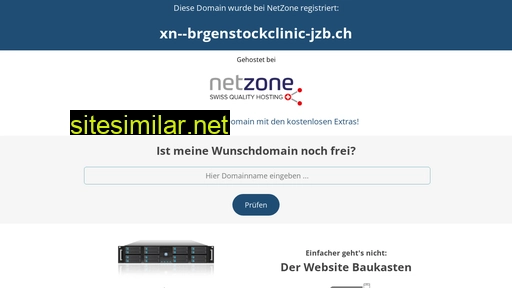 bürgenstockclinic.ch alternative sites
