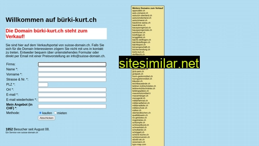 bürki-kurt.ch alternative sites