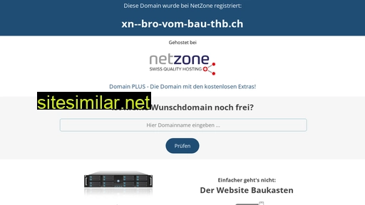 büro-vom-bau.ch alternative sites