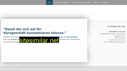 büroleistungen.ch alternative sites