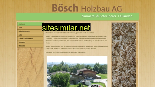 bösch-holzbau-ag.ch alternative sites