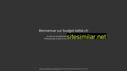 budget-bébé.ch alternative sites