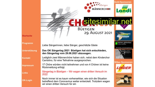 chorfestbüetigen2020.ch alternative sites