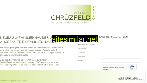 Chrüzfeld-kappel similar sites