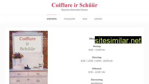 coiffureirschüür.ch alternative sites