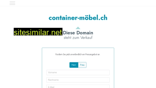 container-möbel.ch alternative sites