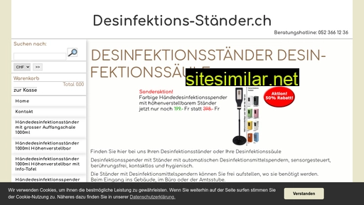 desinfektions-ständer.ch alternative sites