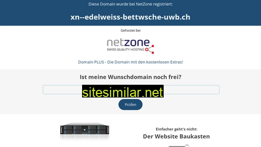 edelweiss-bettwäsche.ch alternative sites