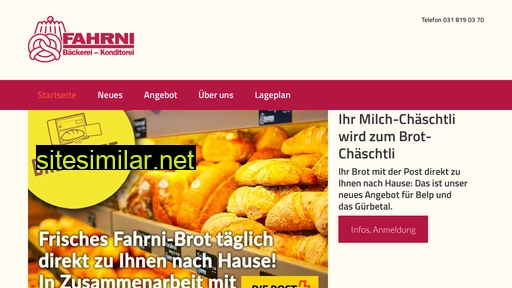fahrni-bäckerei.ch alternative sites