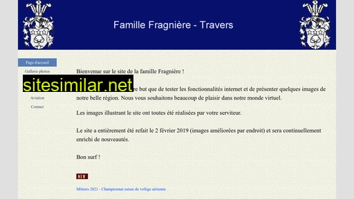 fragnière.ch alternative sites