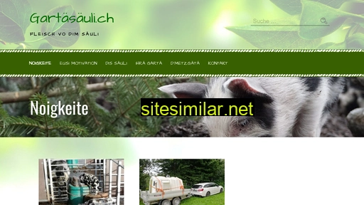 gartäsäuli.ch alternative sites
