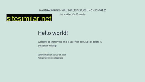 haus-räumen.ch alternative sites