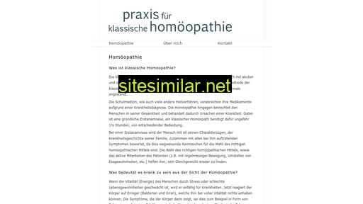 homöopathie-sturzenegger.ch alternative sites