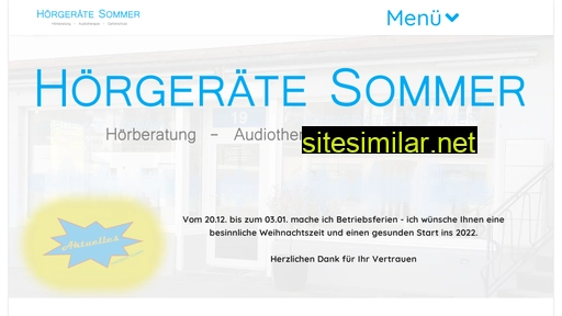 hörgeräte-sommer.ch alternative sites