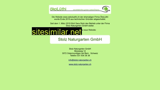 ökolüthi.ch alternative sites