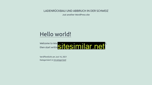 ladenrückbau-abbruch.ch alternative sites