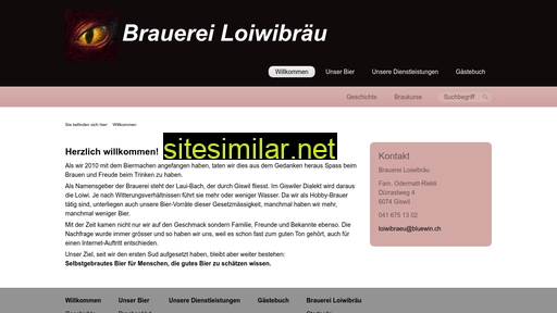loiwibräu.ch alternative sites