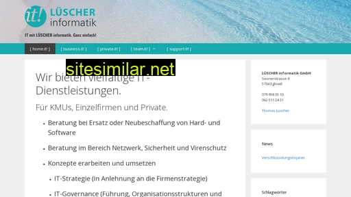 Lüscher-informatik similar sites