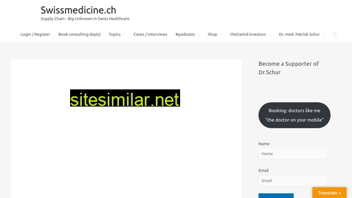 médecinesuisse.ch alternative sites