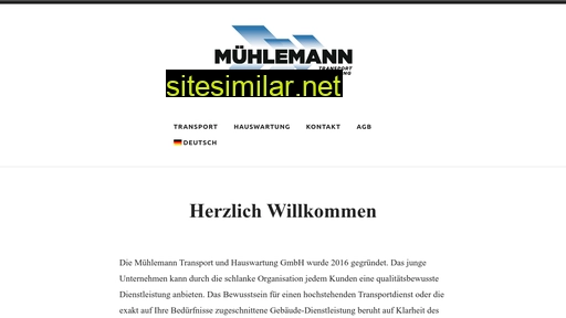 mühlemann-gmbh.ch alternative sites