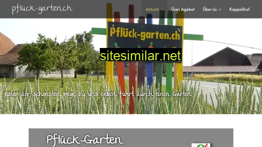 pflück-garten.ch alternative sites