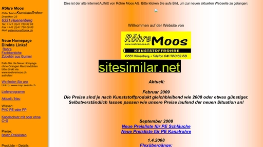 röhremoos.ch alternative sites