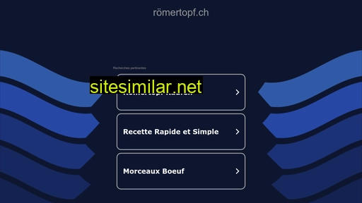 römertopf.ch alternative sites