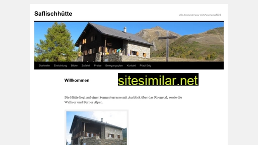 saflisch-hütte.ch alternative sites