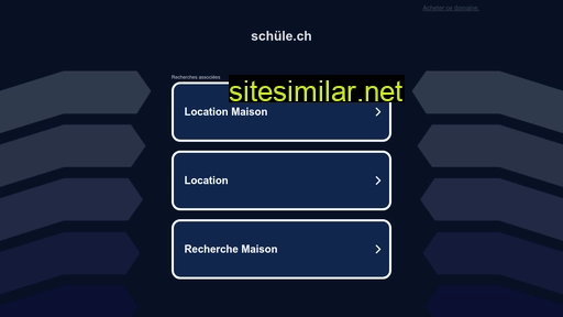 schüle.ch alternative sites