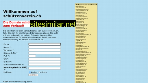 schützenverein.ch alternative sites