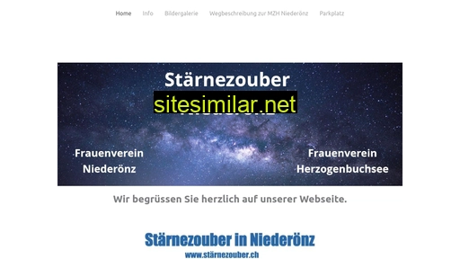 stärnezouber.ch alternative sites