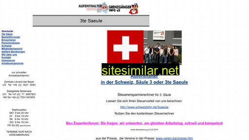 säule-3.ch alternative sites