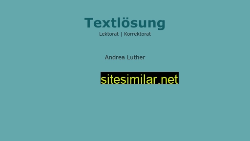 textlösung.ch alternative sites