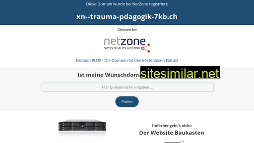 Trauma-pädagogik similar sites