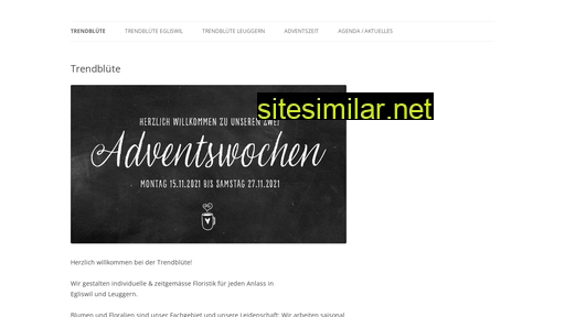 trendblüte.ch alternative sites