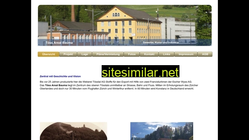 tössareal.ch alternative sites
