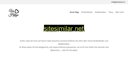 vohärze.ch alternative sites