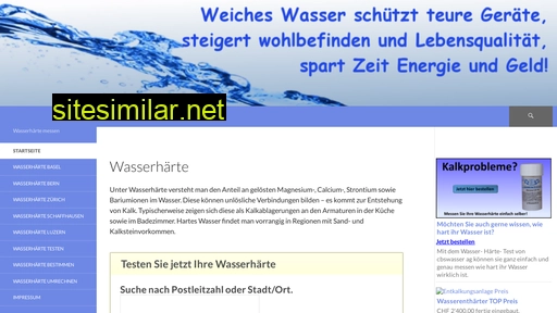 wasser-härte.ch alternative sites