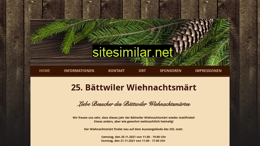 weihnachtsmarkt-bättwil.ch alternative sites