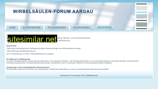 wirbelsäulen-forum-aargau.ch alternative sites