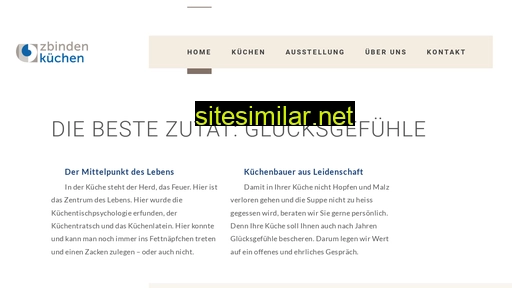 zbindenküchen.ch alternative sites