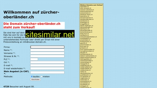 Zürcher-oberländer similar sites