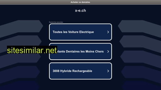x-e.ch alternative sites