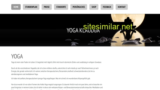 yogaklaudija.ch alternative sites