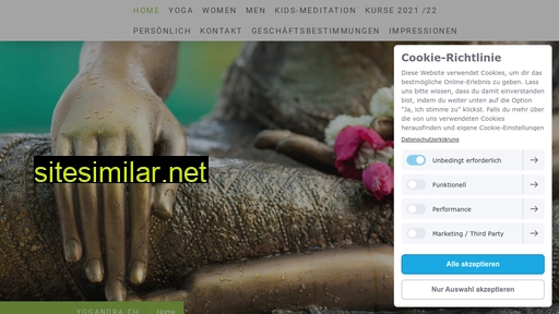 yogandra.ch alternative sites