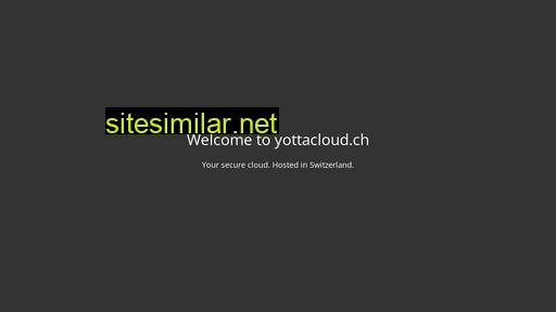 yottacloud.ch alternative sites