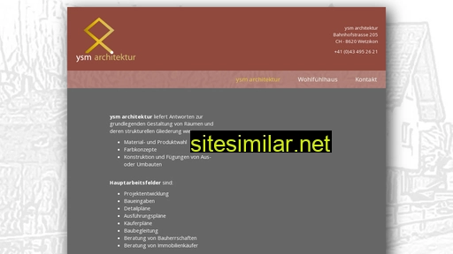 ysm-architektur.ch alternative sites