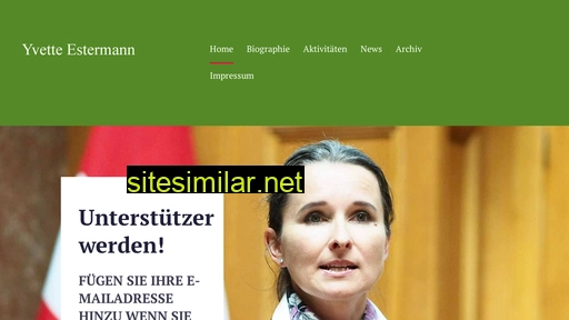 yvetteestermann.ch alternative sites